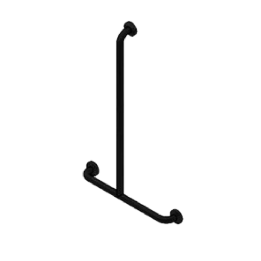 Bradley 832-MB Shower T-Bar Grab Rail Centre Fix