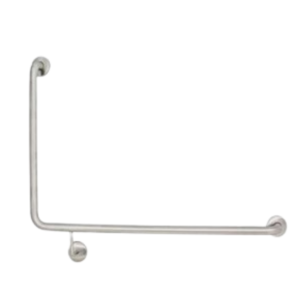 Bradley 832 Toilet Grab Rail 90 Degree Right Hand