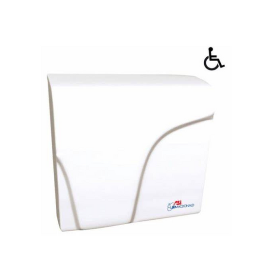 JD MACDONALD Applause Plus  Hand Dryer Automatic Sensor 64 Decibel