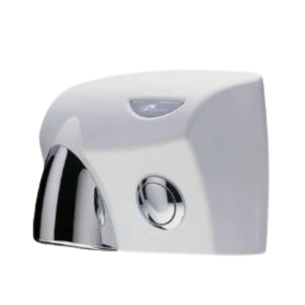 JD MACDONALD Touchdry Hand Dryer Push Button 76 Decibel