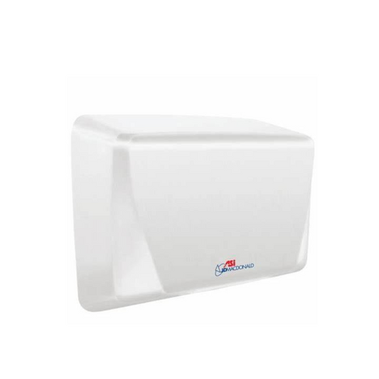 JD MACDONALD Turbo-Slim  Hand Dryer High Velocity Automatic 74 Decibel