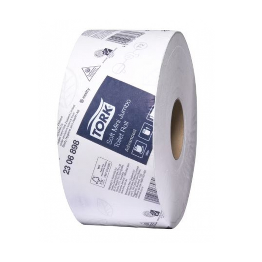 TORK T2  2306898 Jumbo Toilet Paper Soft Mini Advanced 200m