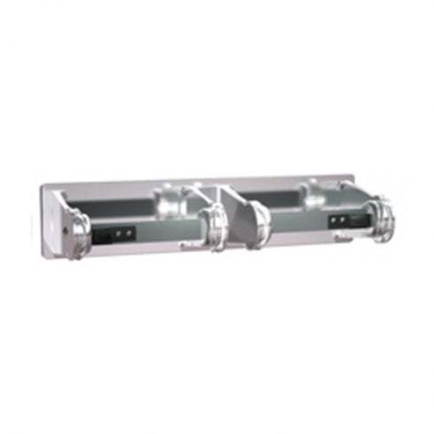 JD MACDONALD  0715 Double Toilet Roll Holder Controlled Delivery