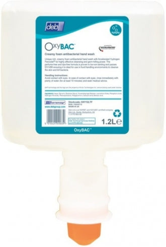Deb Stoko OxyBAC  OXY12LTF Hand Wash Antibacterial Foam