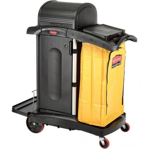 Rubbermaid  9T75 Cleaning Cart High Security