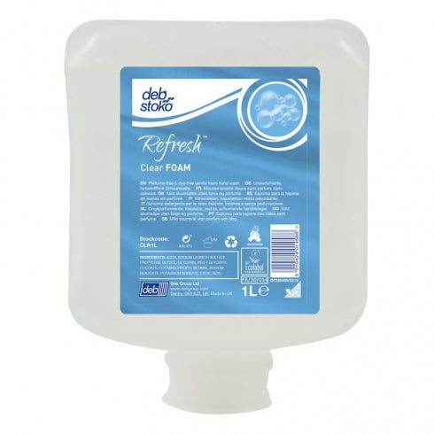 Deb Stoko Refresh  CLR1L Hand Wash Foam Gentle