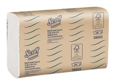 Scott Essential  38002-S Hand Towel Multifold Single Pack