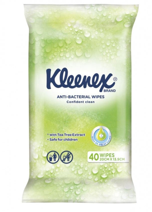 Kleenex  21290 Anti-Bacterial Wet Wipes