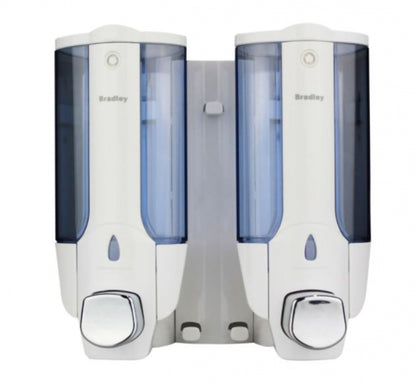 Bradley  6253 Dual Soap Dispenser Liquid 2 x 370mL