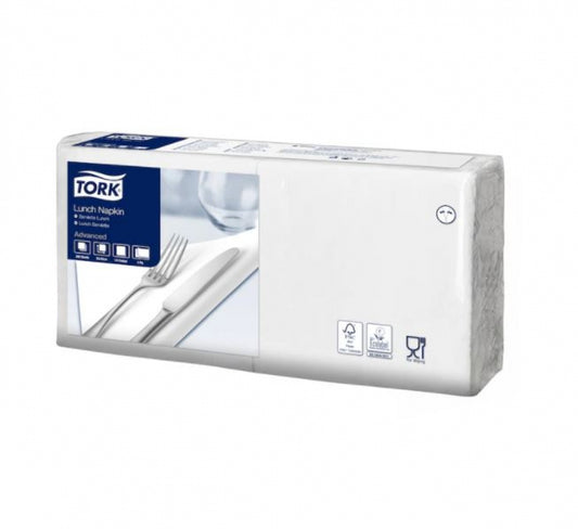 TORK Advanced  477149 Lunch Napkin Quarter with Edge Emboss