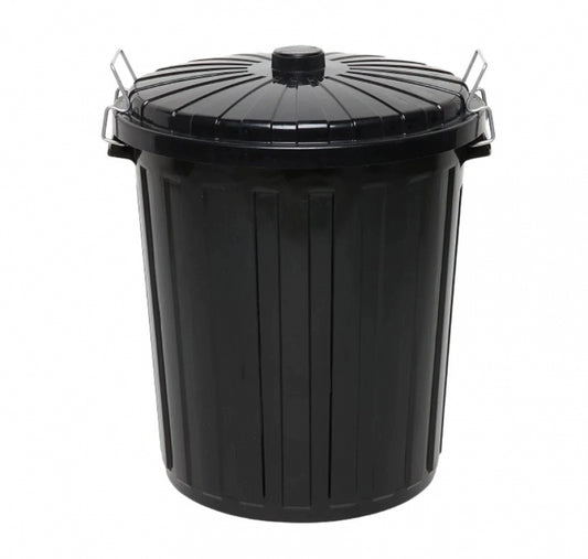 Edco  19198 Plastic Garbage Bin with Lid 73L