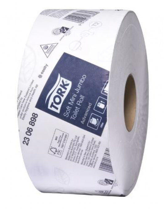 TORK T2  2306898 Jumbo Toilet Paper Soft Mini Advanced 200m