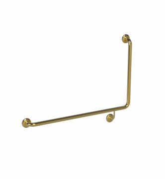 Bradley  832-PVD-BB Toilet Grab Rail 90 Degree Left Hand