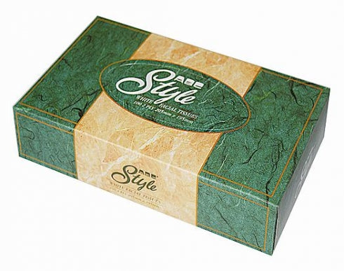 ABC Style  213255 Facial Tissues 100 Sheet