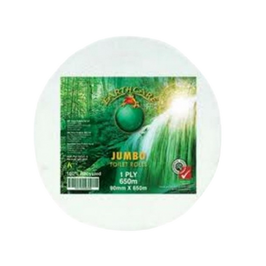 ABC EarthCare  Jumbo Toilet Roll 650m
