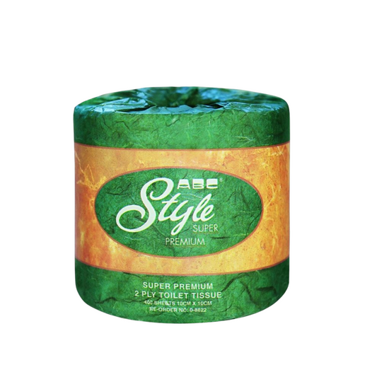 ABC Style   8822 Toilet Paper 2Ply 400 Sheet