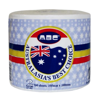 ABC  AU-700 Toilet Rolls 700 Sheet 2 Ply