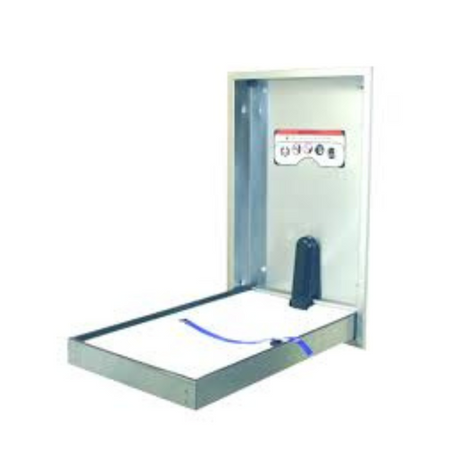 JD MACDONALD  BCV-SS Baby Change Table Vertical Full Stainless Steel
