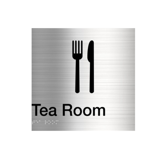 BEST BUY  Tea Room Sign Braille