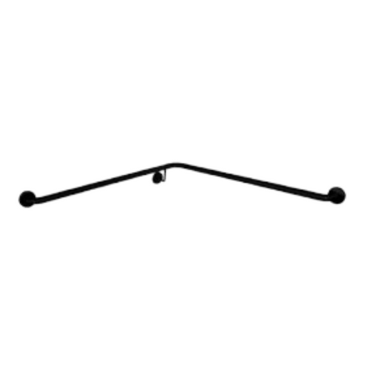 Bradley  832-039-MB Corner Grab Rail Left Hand