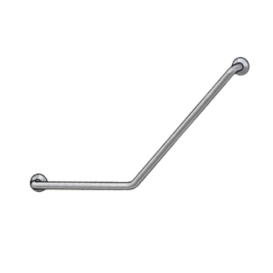 Bradley  832 Ambulant Toilet Grab Rail 45 Degree Left Hand