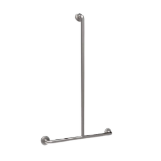 Bradley  832 Shower T-Bar Grab Rail Centre Fix