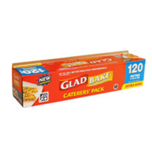 Glad Caterers Pack  BW120/6 Glad Bake Non-Stick Baking Paper