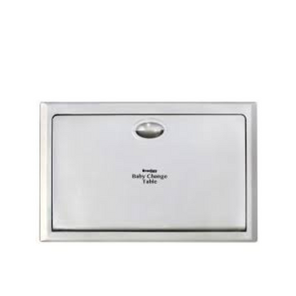 Bradley  ICN-962 Baby Change Table Horizontal Recessed