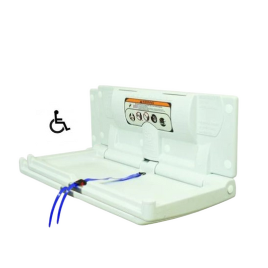 JD MACDONALD Classic Baby Change Table Horizontal Surface Mount