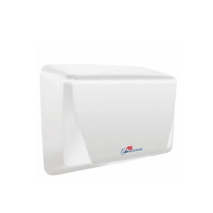 JD MACDONALD Turbo-Slim  Hand Dryer High Velocity Automatic 74 Decibel