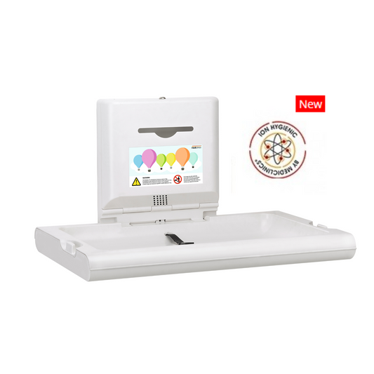 Mediclinics  Baby Change Table CP0016H-I Horizontal With Built-in Antibacterial Additive and an Ionizer
