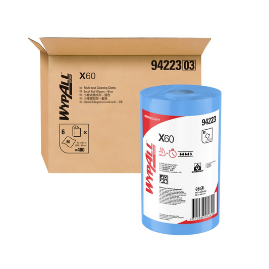 Wypall GeneralClean  94223 X60 Small Roll Wipers Roll