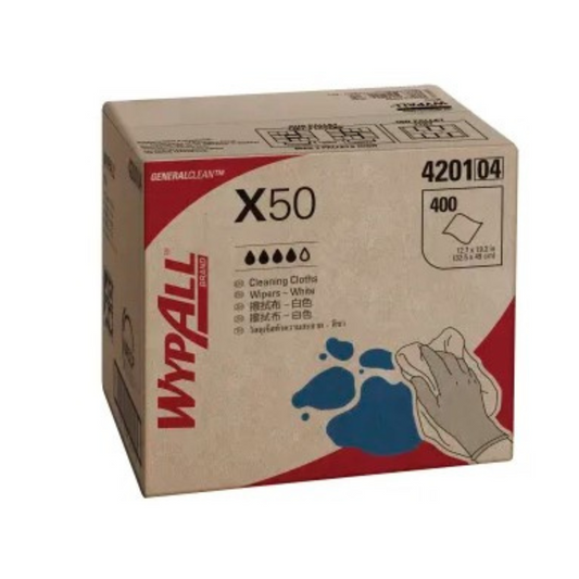 Wypall GeneralClean  X50 Single Sheet Handy Reusable Wipers