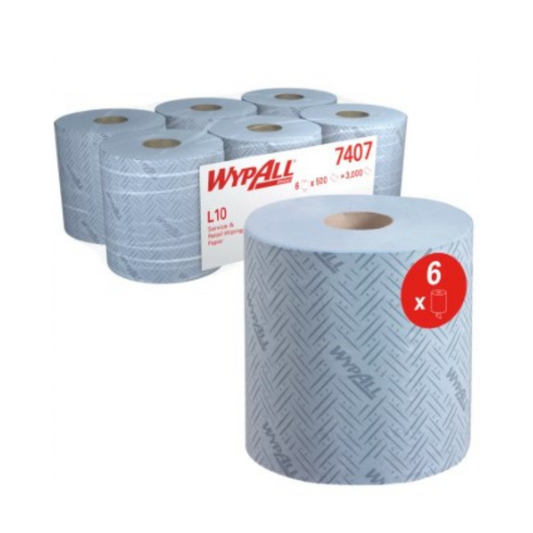 Wypall Reach L10  6220 Service and Retail Wiping Paper Centrefeed 280 Wipers